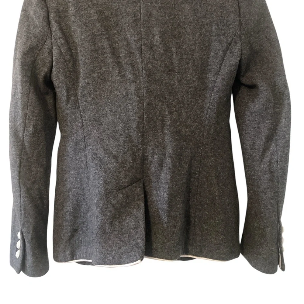 Banana Republic Gray Blazer Size 0 - Picture 3 of 8